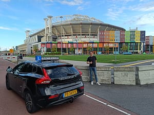 ff naar de Arena A'dam