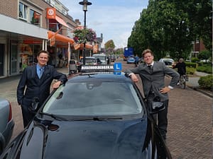 Gein! Afrijden in pak